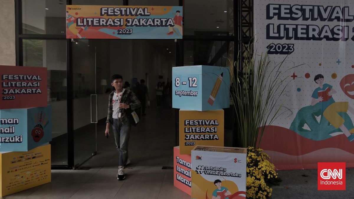 FOTO: Misi Tingkatkan Minat Baca Lewat Festival Literasi Jakarta 2023