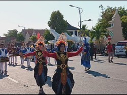 Pawai Budaya Meriahkan Pesta Rakyat Simpedes 2023 di Ponorogo