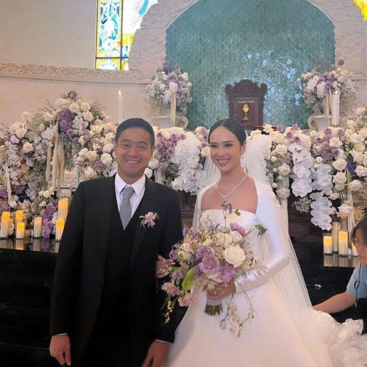 <p>Pamela Bowie secara mengejutkan melangsungkan upacara pernikahan dengan seorang pria bernama Armand Gunawan. Kabar bahagia itu dibagikan langsung melalui <em>Instagram Story</em> miliknya, Bunda. (Foto: Instagram@ralinshah)</p>