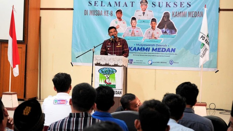 Bobby Nasution Dorong KAMMI Jadi Motor Penggerak Anak Muda di Medan