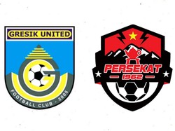 Gresik United Tundukkan Persekat 2-0 di Laga yang Diwarnai Kartu Merah