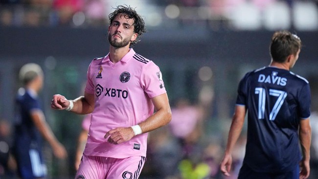 Inter Miami sukses mengalahkan Kansas City 3-2 pada lanjutan MLS, Minggu (10/9) pagi WIB. Inter menang tanpa kehadiran Lionel Messi.