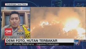 VIDEO: Kapolres Probolinggo: Wisata Bromo Ditutup hingga Api Padam