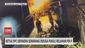 VIDEO: Ketua Gerindra Semarang Diduga Pukuli Relawan PDIP