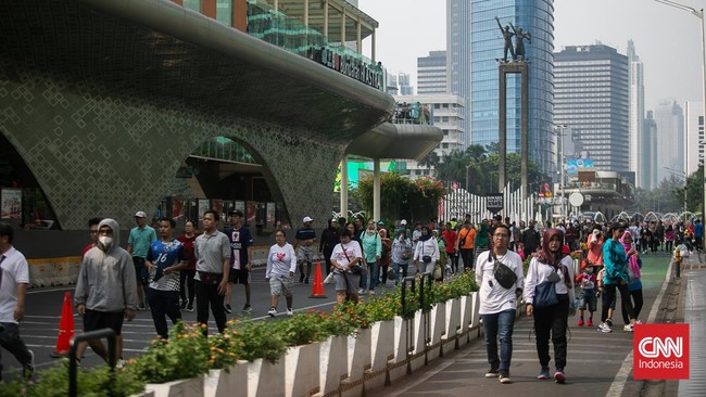 Hari bebas kendaraan bermotor namalain car free day (CFD) tetap digelar di Jakarta pada Minggu (16/6).