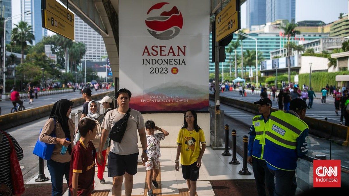 FOTO: Minggu Pagi di CFD Jakarta