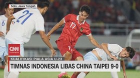 VIDEO: Timnas Indonesia Libas China Taipei 9-0