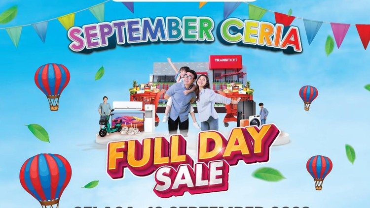 Transmart Full Day Sale September Ceria