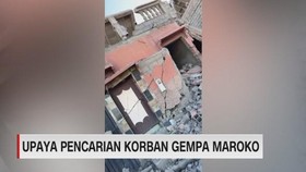 VIDEO: Upaya Pencarian Korban Gempa Maroko