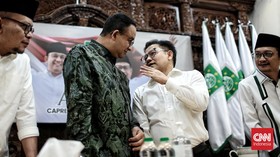 2 Jam Rapat di Markas PKB, Anies-Cak Imin Bahas Tim Pemenangan