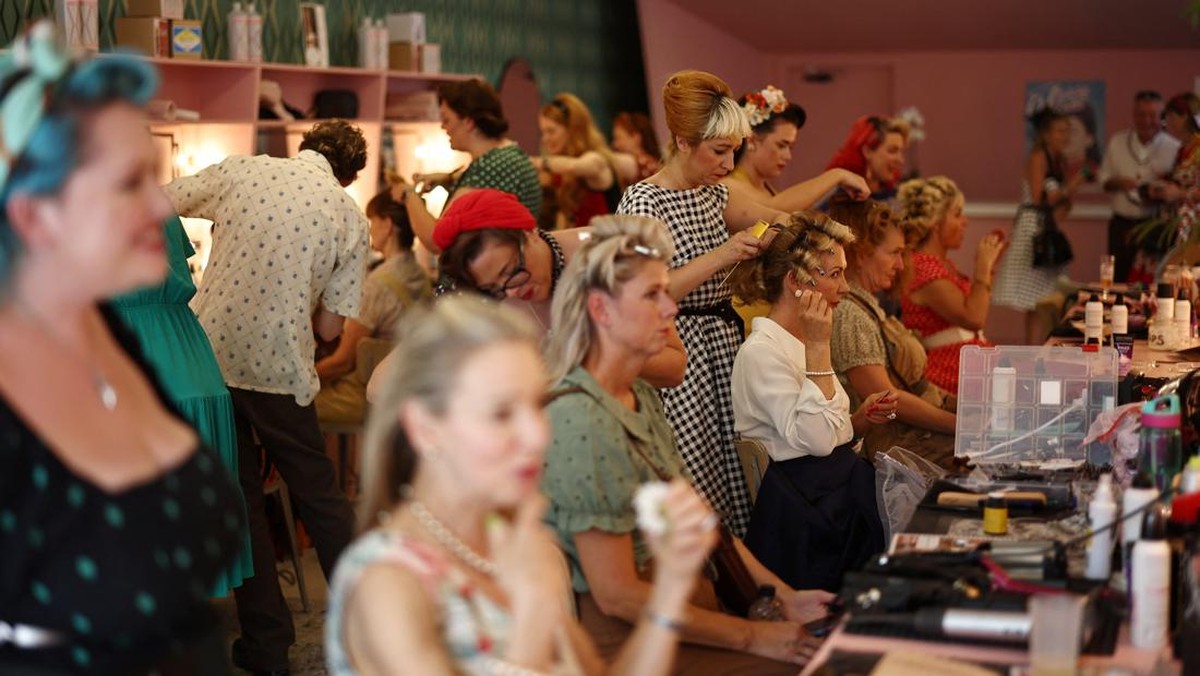 FOTO: Keseruan Pesta Vintage di Festival Goodwood Revival