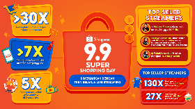 Shopee Live Katrol Penjualan 30 Kali Lipat di 9.9 Super Shopping Day
