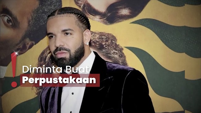 Semringah Penuh Arti, Drake Pamer Koleksi Bra Lemparan dari Fans