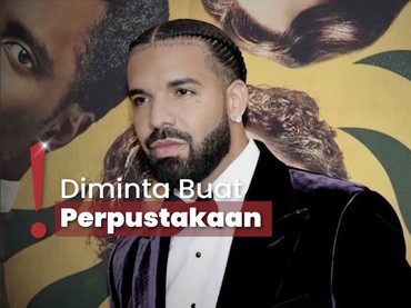 img-title Semringah Penuh Arti, Drake Pamer Koleksi Bra Lemparan dari Fans
