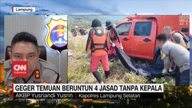 VIDEO: Geger Temuan Beruntun 4 Jasad Tanpa Kepala