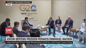 VIDEO: Jokowi Bertemu Dengan Pemimpin Negara-negara Eropa