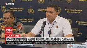 VIDEO: Konferensi Pers Penemuan Jasad Ibu Dan Anak