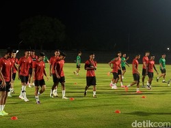 Latihan Terakhir Timnas Indonesia U-23 Jelang Lawan Turkmenistan