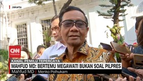 VIDEO: Mahfud MD: Bertemu Megawati Bukan Soal Pilpres