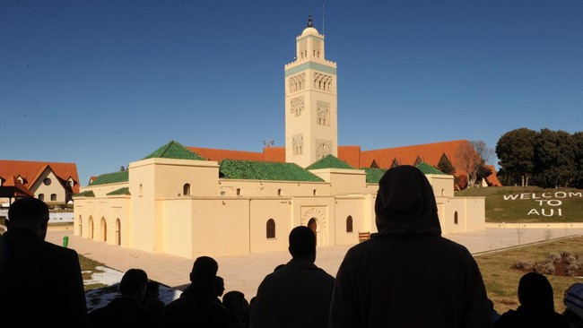 Masjid Koutoubia yang bersejarah dilaporkan ikut rusak setelah diguncang gempa bumi Maroko dengan magnitudo 6,8 pada Jumat (8/9).