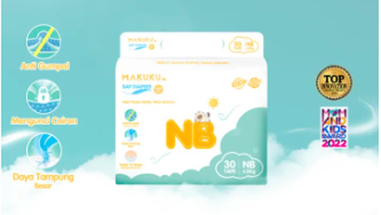 Review Makuku SAP Diapers Comfort Fit Popok Bayi