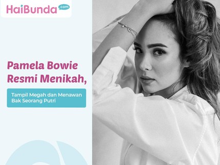 Pamela Bowie Resmi Menikah, Tampil Megah dan Menawan Bak Seorang Putri