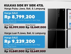 Transmart Full Day Sale Hadir Lagi, Beli Kulkas Bisa Hemat Sampai Rp 3 Juta!