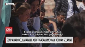 VIDEO: Gempa Maroko, Harapan & Keputusasaan Mencari Korban Selamat