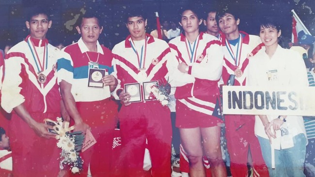 Mantan pemain Timnas Voli Indonesia Iman Agus Faizal bercerita soal momen jadi pemain terbaik di SEA Games 1991 sebagai yang paling berkesan dalam kariernya.