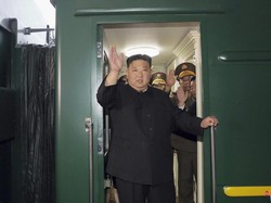 Kereta Antipeluru Kim Jong Un Tiba di Rusia