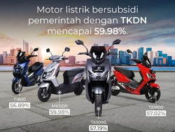 Cek, Ini Daftar Merk Motor Listrik Bersubsidi di Medan