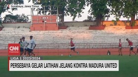 VIDEO: Persebaya Gelar Latihan Jelang Kontra Madura United