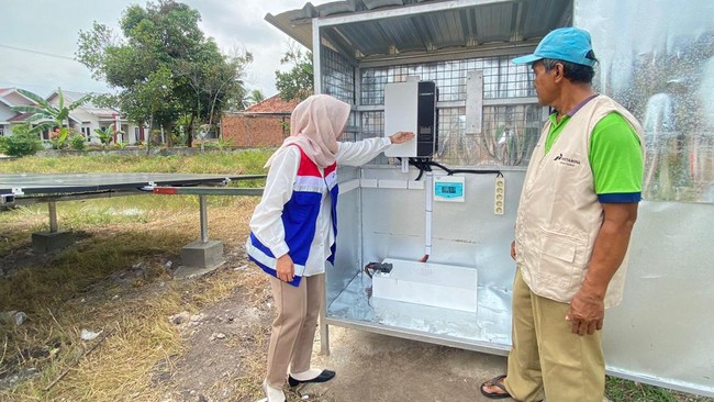 Total sudah 58 Desa Energi Berdikari (DEB) binaan Pertamina yang memanfaatkan energi terbarukan guna mendorong kemajuan perekonomian warganya.