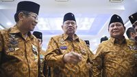 FOTO: SBY Dan Prabowo Mesra Di HUT PEPABRI