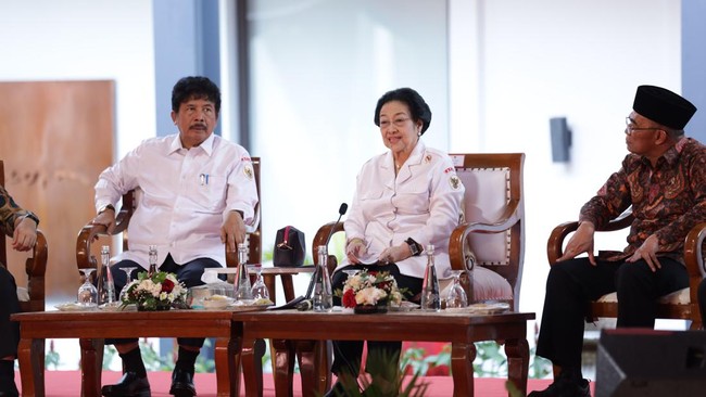 Megawati Soekarnoputri yakin, Indonesia mampu jadi negara maju dengan penerapan Pancasila sebagai ideologi untuk menjaga perdamaian dan kesejahteraan.