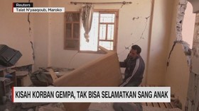 VIDEO: Kisah Korban Gempa, Tak Bisa Selamatkan Anak
