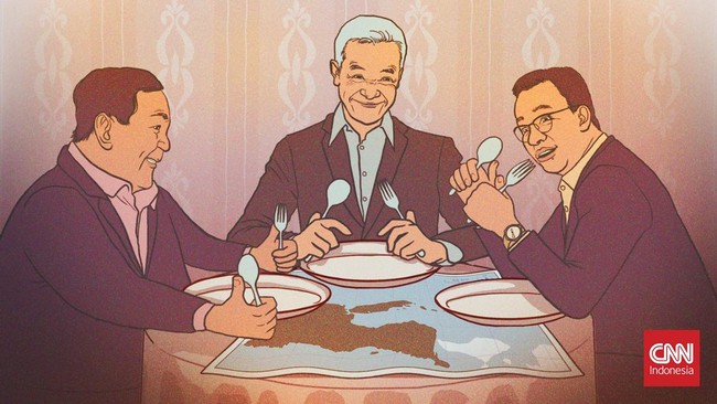Beda dengan Jawa Barat dan Jawa Tengah, Provinsi Jawa Timur ibarat tanah tak bertuan. Tidak ada partai atau capres yang dominan di sana.