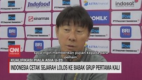 VIDEO: Indonesia Cetak Sejarah Lolos ke Piala Asia U-23 Pertama Kali
