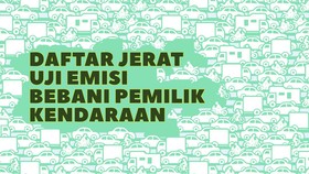 INFOGRAFIS: Daftar Jerat Uji Emisi Bebani Pemilik Kendaraan
