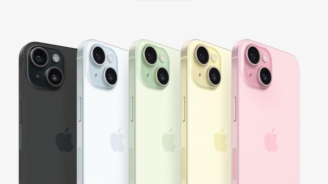 Daftar Harga iPhone 15 Terbaru, Mulai dari Rp12 Jutaan