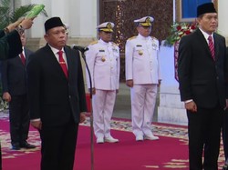 Dilantik Jadi Kabakamla, Laksdya Irvansyah Komitmen Jaga Laut Natuna Utara