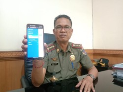 50 Satpol PP Denpasar Amankan Malam Tahun Baru, Taman Pancing Disorot