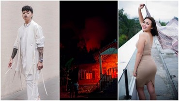Lokasi Syuting 'Kupu-Kupu Kertas' Kebakaran, Reza Arap-Amanda Manopo Evakuasi