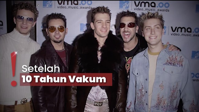 Reuni di MTV VMA 2023, NSYNC Kenang Saat Raih Penghargaan Pertama