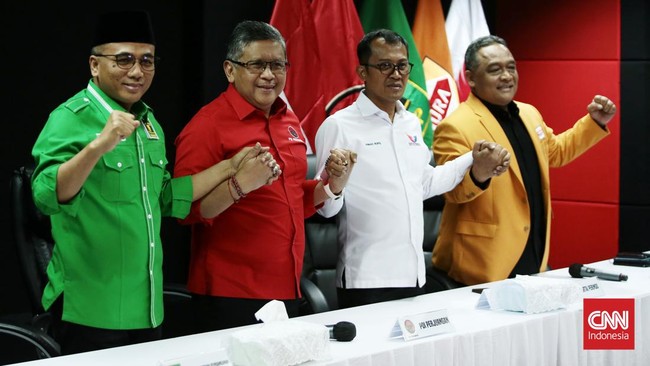 Tim pemenangan nasional Ganjar Pranowo menyebut lima nama menguat jadi cawapres yakni Mahfud, Sandi, RK, Andika Perkasa, hingga TGB.