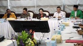 Elite Partai Pengusung Ganjar Ikut Hadiri Rakernas IV PDIP
