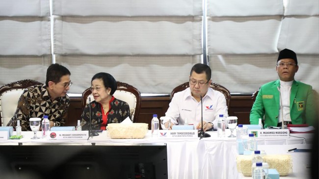 Rapat TPN Ganjar-Mahfud yang dipimpin Arsjad digelar setiap Rabu di Gedung High End, Kebon Sirih, Jakarta Pusat.