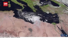 VIDEO: Momen Dahsyat Badai Daniel Luluh Lantakkan Libya