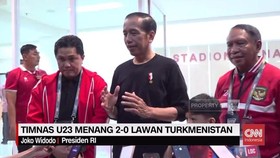 VIDEO: Indonesia Kalahkan Turkmenistan, Presiden Jokowi: Ini Sejarah!