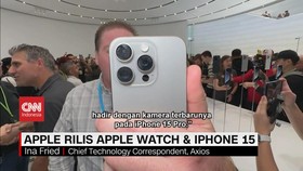 VIDEO: Apple Resmi Rilis Produk Baru, Apple Watch Hingga Iphone 15
